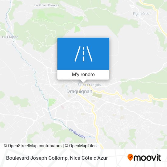 Boulevard Joseph Collomp plan