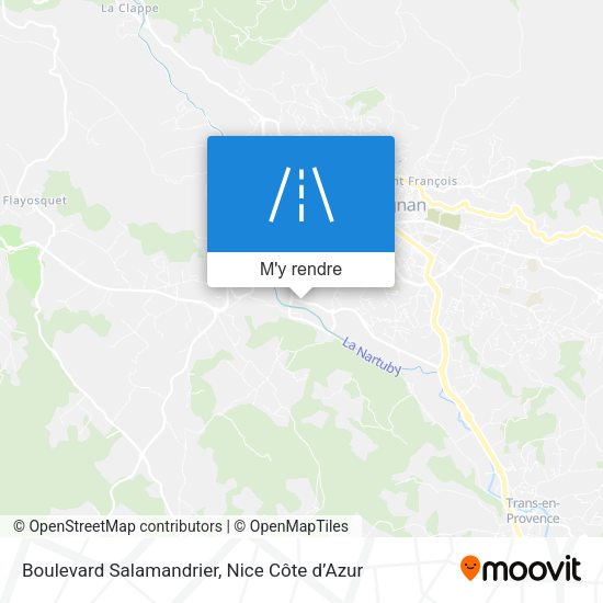 Boulevard Salamandrier plan