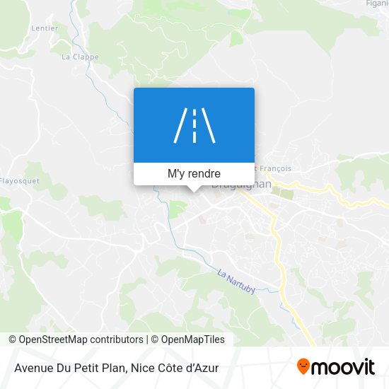 Avenue Du Petit Plan plan