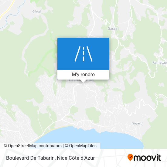 Boulevard De Tabarin plan