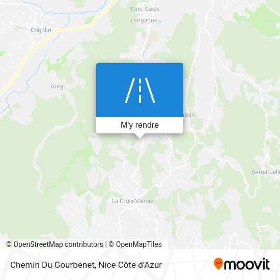 Chemin Du Gourbenet plan