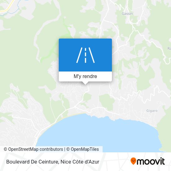 Boulevard De Ceinture plan