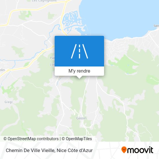 Chemin De Ville Vieille plan