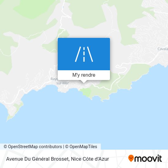 Avenue Du Général Brosset plan