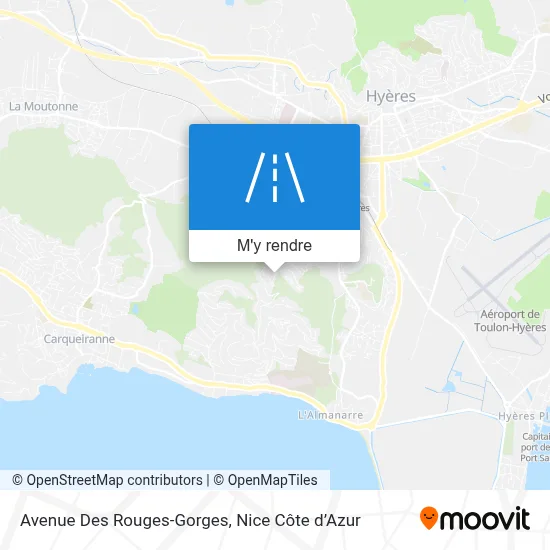 Avenue Des Rouges-Gorges plan