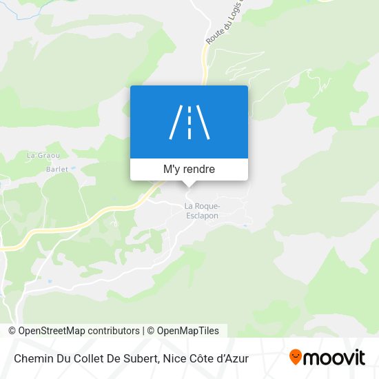 Chemin Du Collet De Subert plan