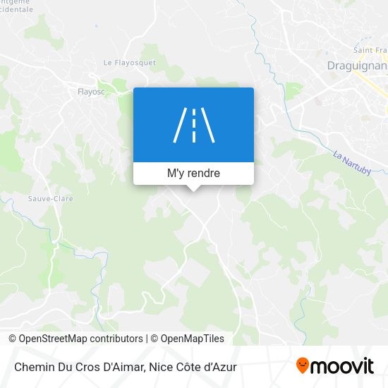 Chemin Du Cros D'Aimar plan
