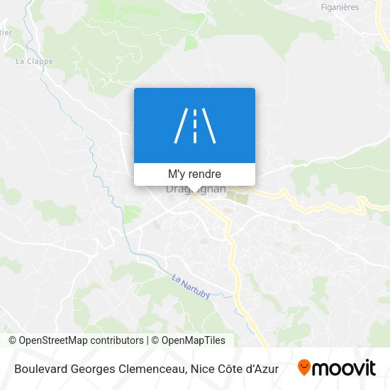 Boulevard Georges Clemenceau plan