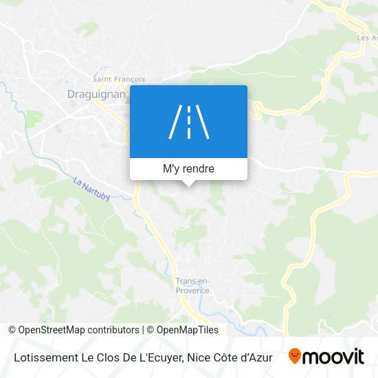 Lotissement Le Clos De L'Ecuyer plan