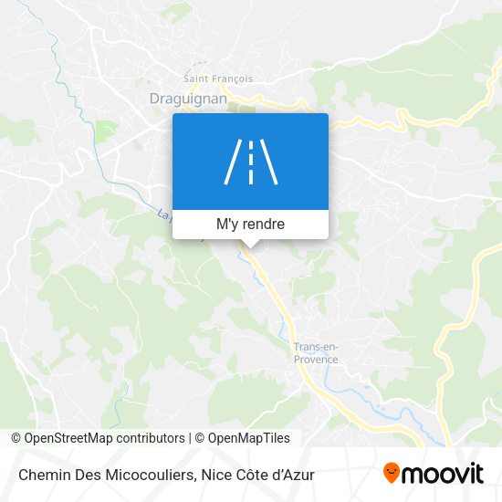 Chemin Des Micocouliers plan