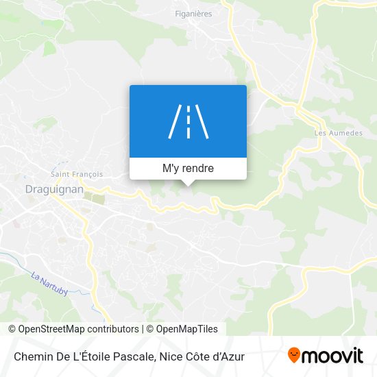Chemin De L'Étoile Pascale plan