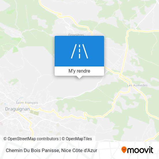 Chemin Du Bois Panisse plan