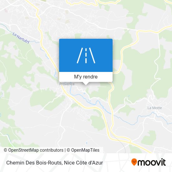 Chemin Des Bois-Routs plan