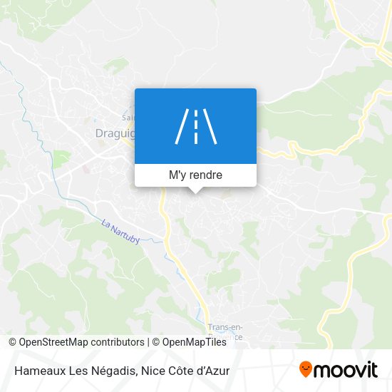 Hameaux Les Négadis plan