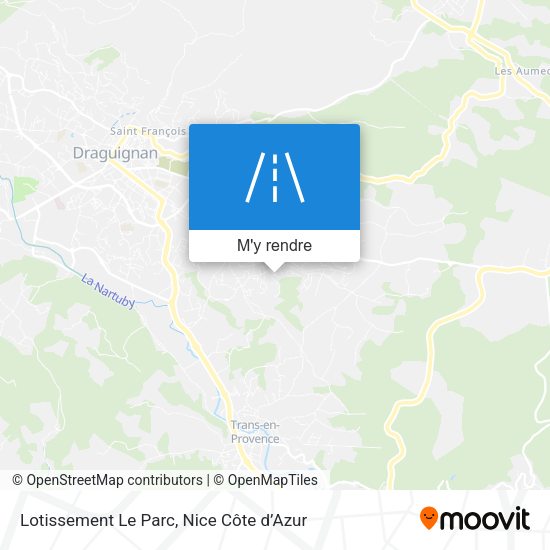 Lotissement Le Parc plan