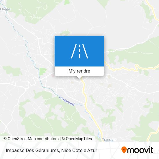 Impasse Des Géraniums plan