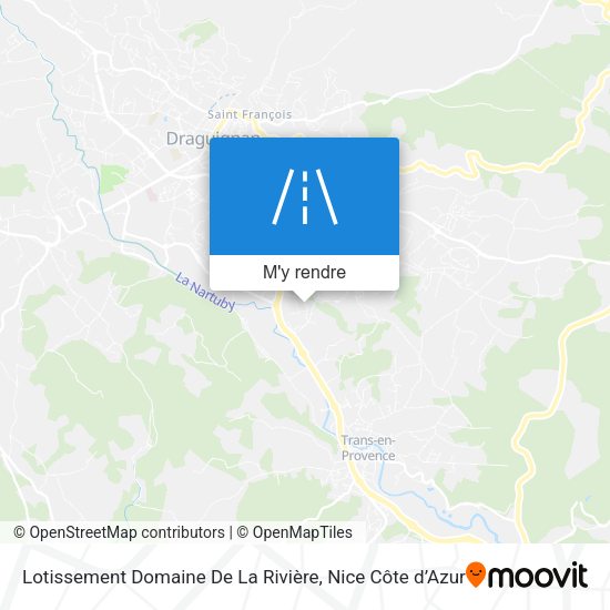 Lotissement Domaine De La Rivière plan