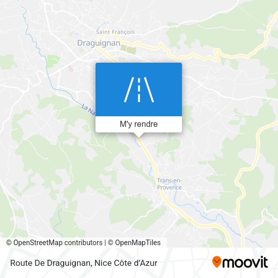 Route De Draguignan plan