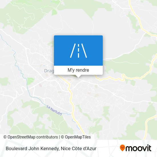 Boulevard John Kennedy plan