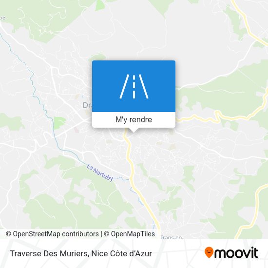Traverse Des Muriers plan