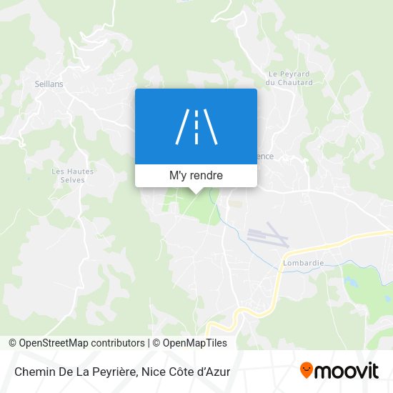 Chemin De La Peyrière plan