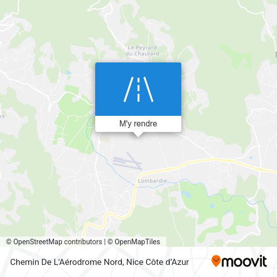 Chemin De L'Aérodrome Nord plan
