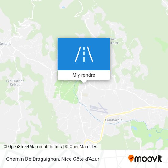Chemin De Draguignan plan