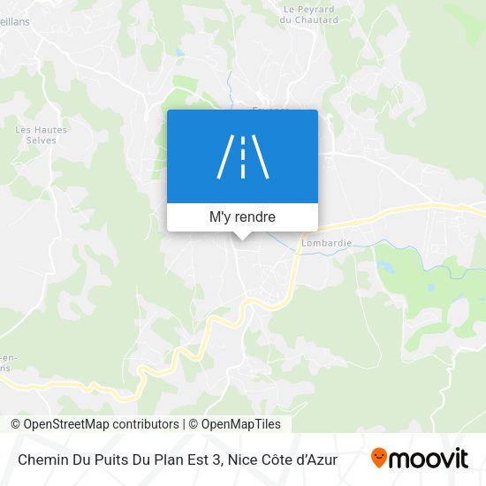 Chemin Du Puits Du Plan Est 3 plan