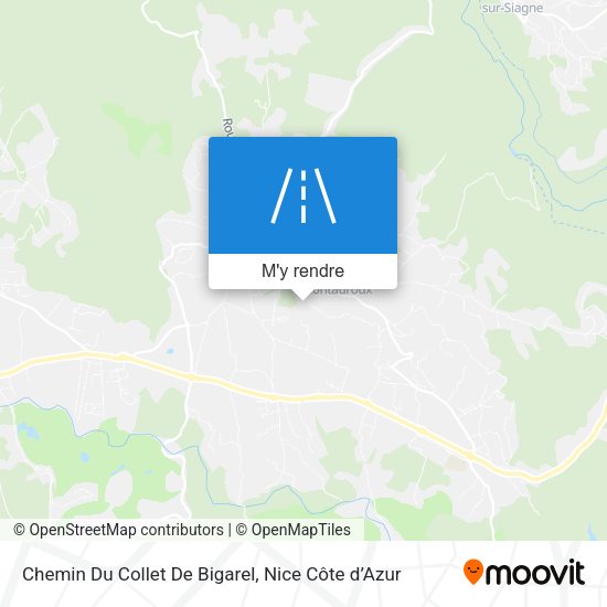 Chemin Du Collet De Bigarel plan