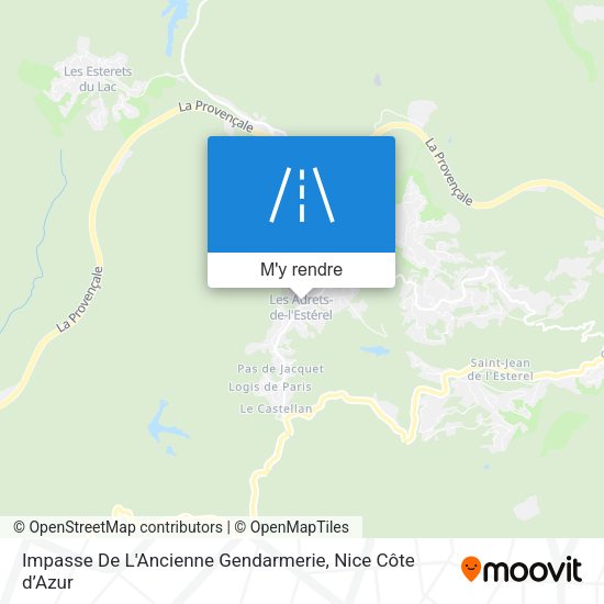 Impasse De L'Ancienne Gendarmerie plan