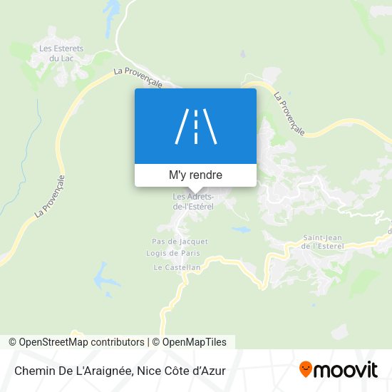 Chemin De L'Araignée plan