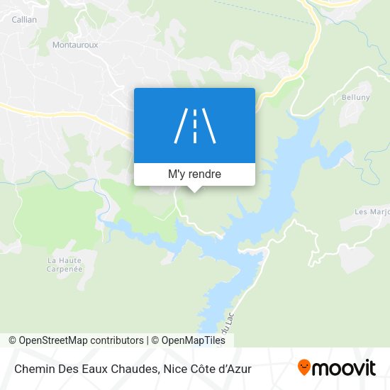 Chemin Des Eaux Chaudes plan