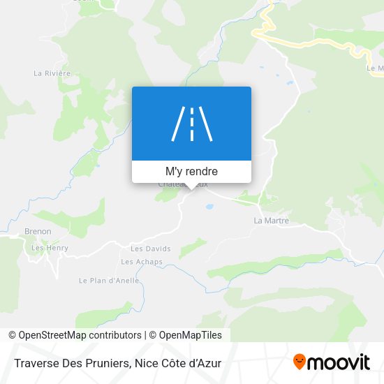 Traverse Des Pruniers plan