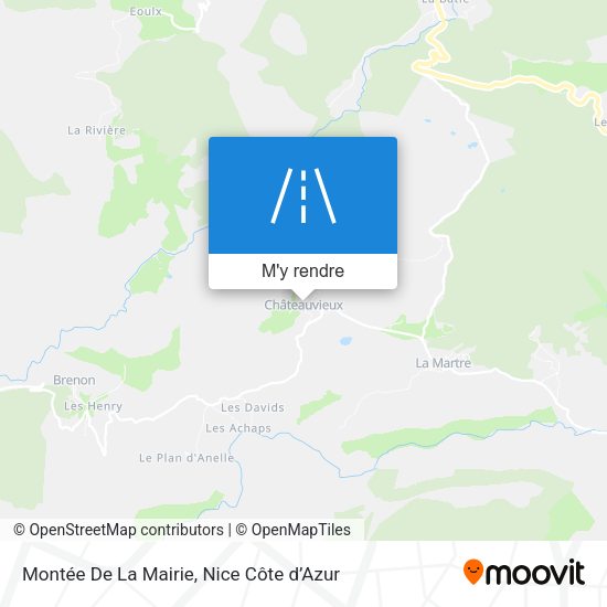 Montée De La Mairie plan