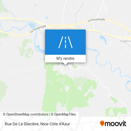 Rue De La Glacière plan