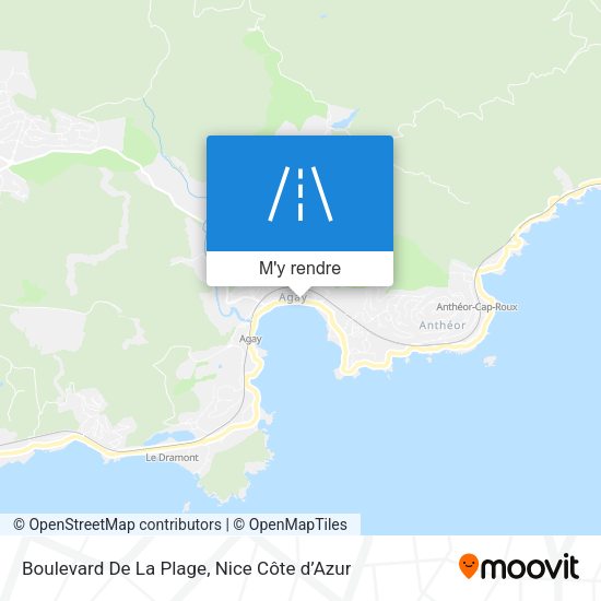 Boulevard De La Plage plan