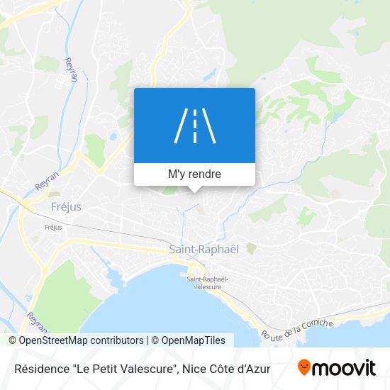 Résidence "Le Petit Valescure" plan