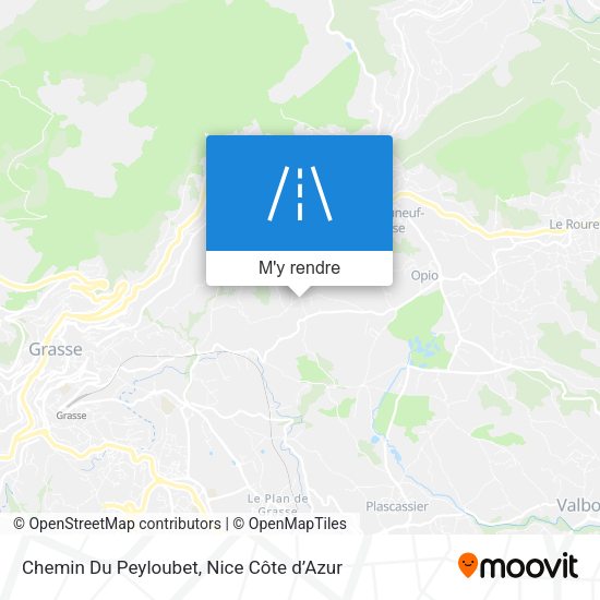 Chemin Du Peyloubet plan