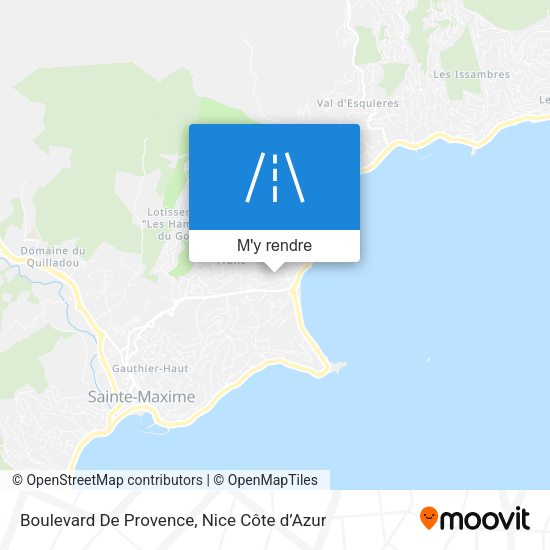 Boulevard De Provence plan