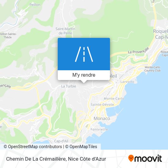 Chemin De La Crémaillère plan