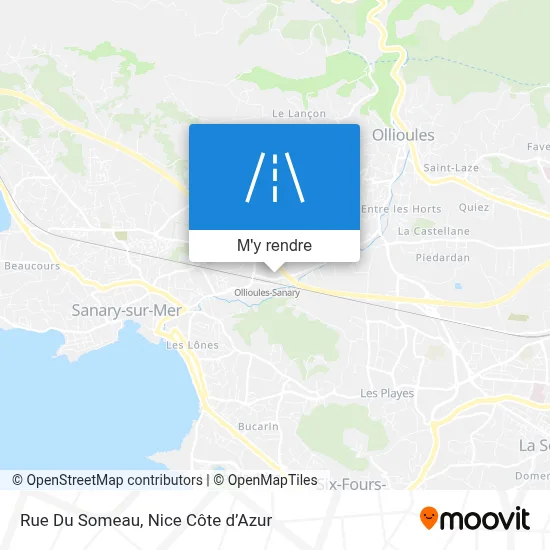 Rue Du Someau plan