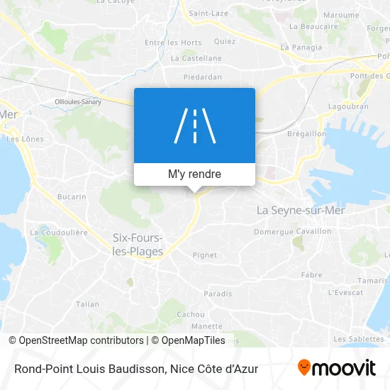 Rond-Point Louis Baudisson plan