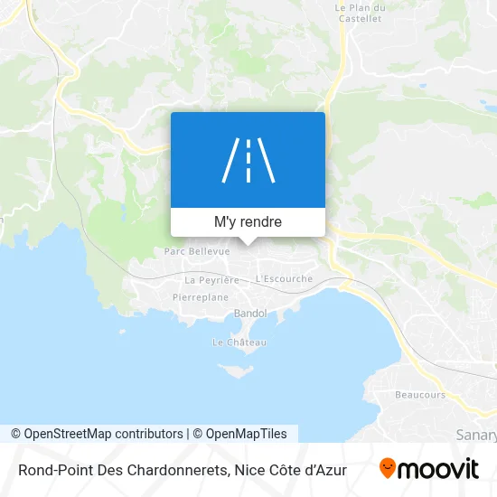 Rond-Point Des Chardonnerets plan