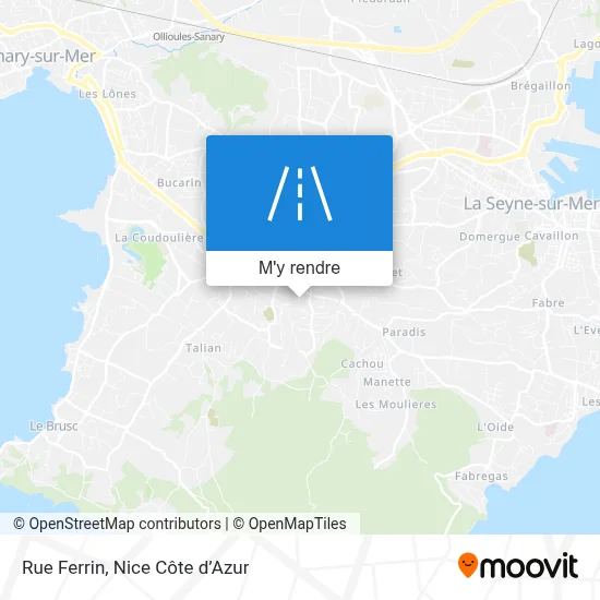 Rue Ferrin plan