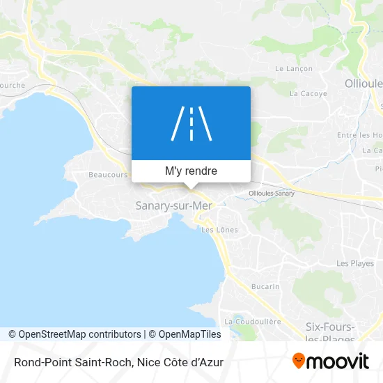 Rond-Point Saint-Roch plan