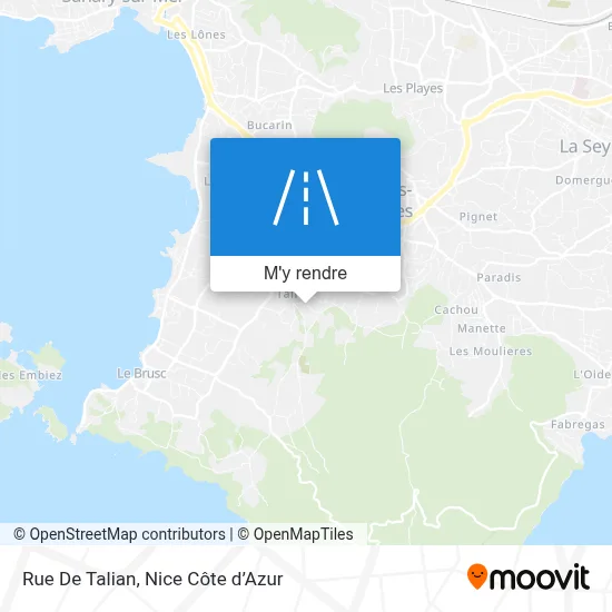 Rue De Talian plan