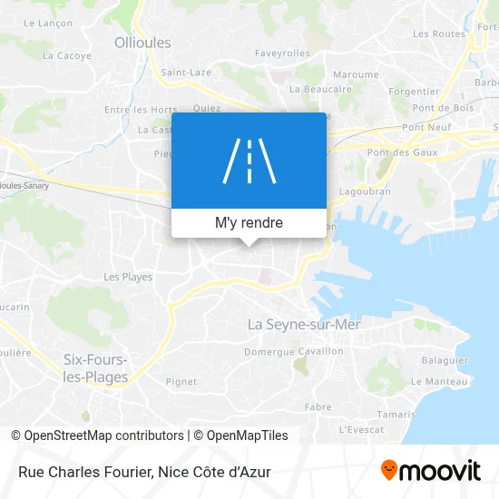 Rue Charles Fourier plan