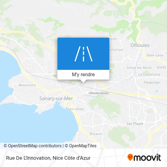 Rue De L'Innovation plan