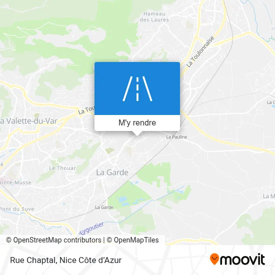 Rue Chaptal plan