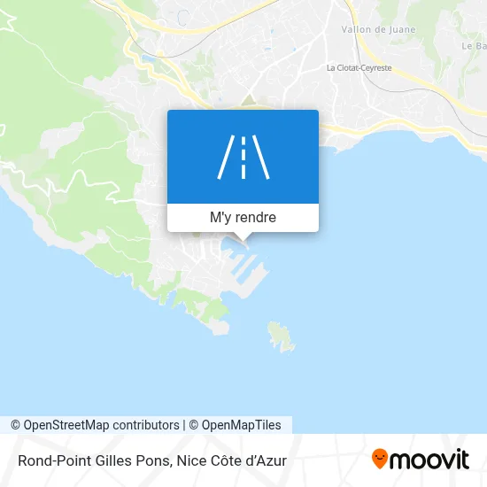 Rond-Point Gilles Pons plan
